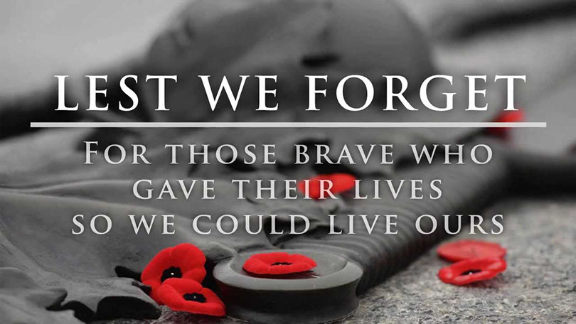 Lest We Forget